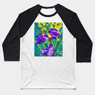 Mixed Iris Baseball T-Shirt